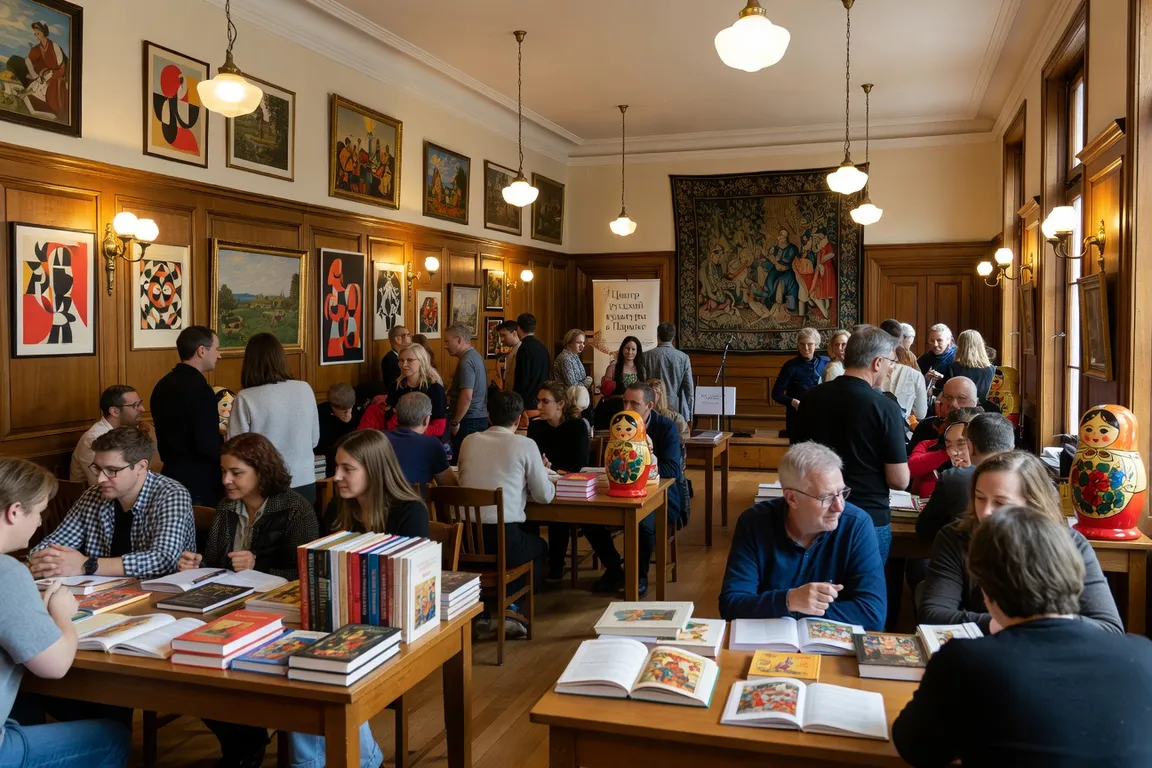 Centre culturel russe à Paris, ambiance communautaire